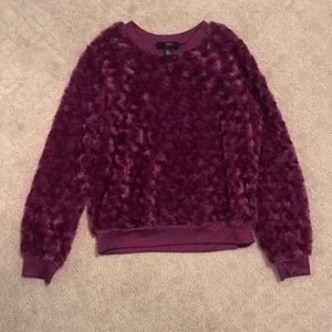 Soft n’ Fuzzy Purple Top